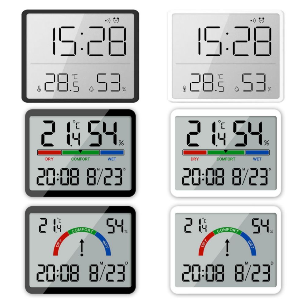 Pool Alarm Float - Jam Gantung Magnetik Layar LCD Besar