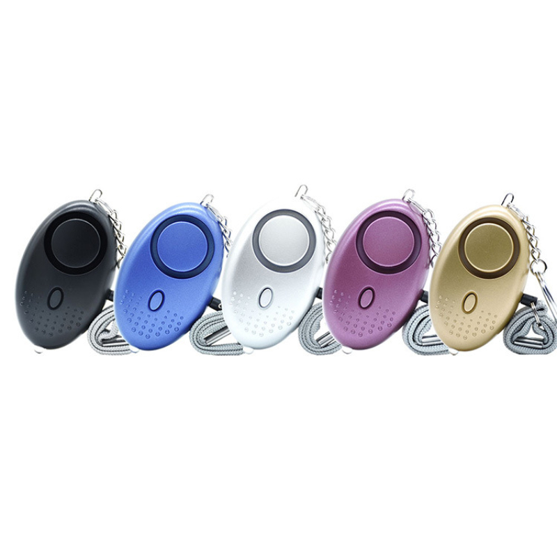 Personal Alarm Keychain - Alarm keselamatan pribadi 130DB dengan lampu