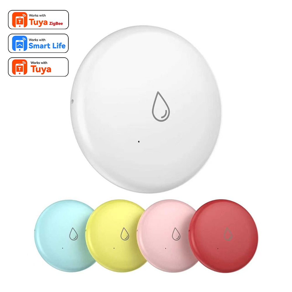 Water Alarm Sensor - Sensor Kebocoran Zigbee Detektor Perendaman LED