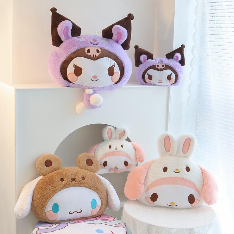 Fire Blanket Kitchen - Selimut Bantal Kuromi Sanrio Kartun Lucu