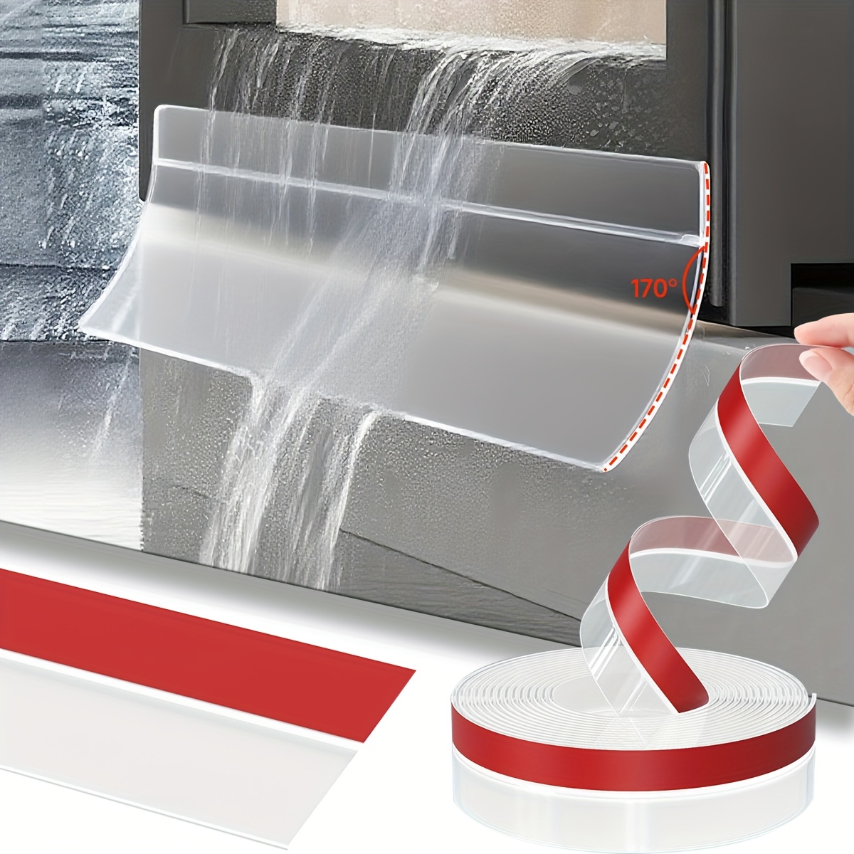 Window Lock Bar - Penahan Air Hujan untuk Jendela &