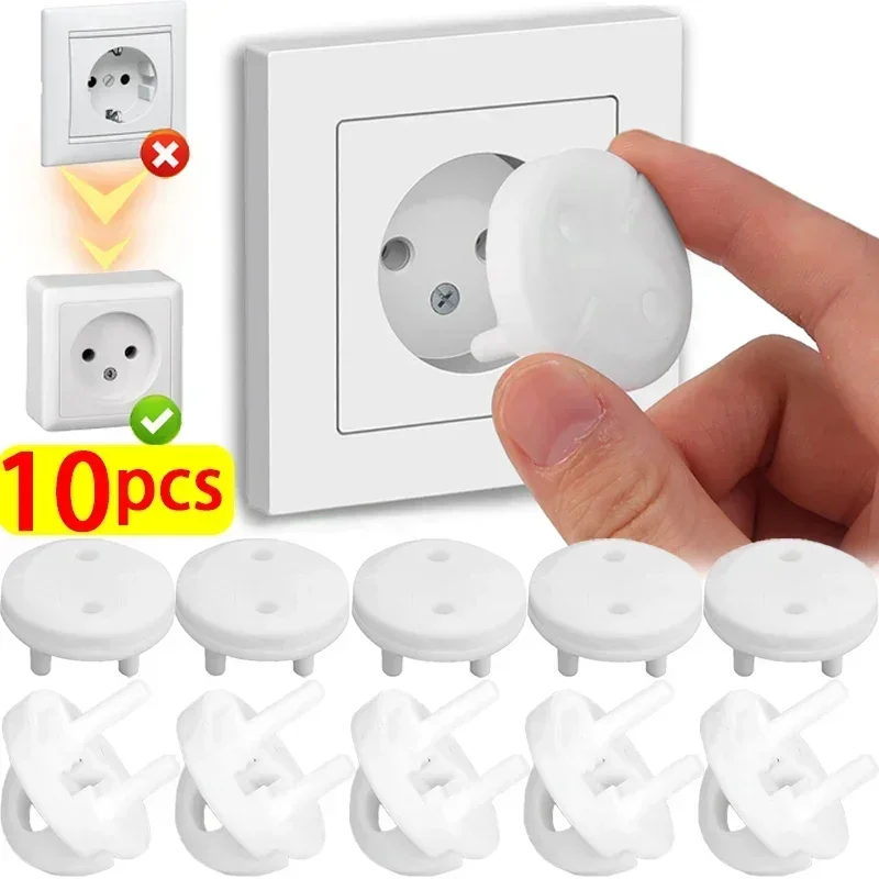 Outlet Cover Baby - Penutup pelindung soket listrik putih, pelindung