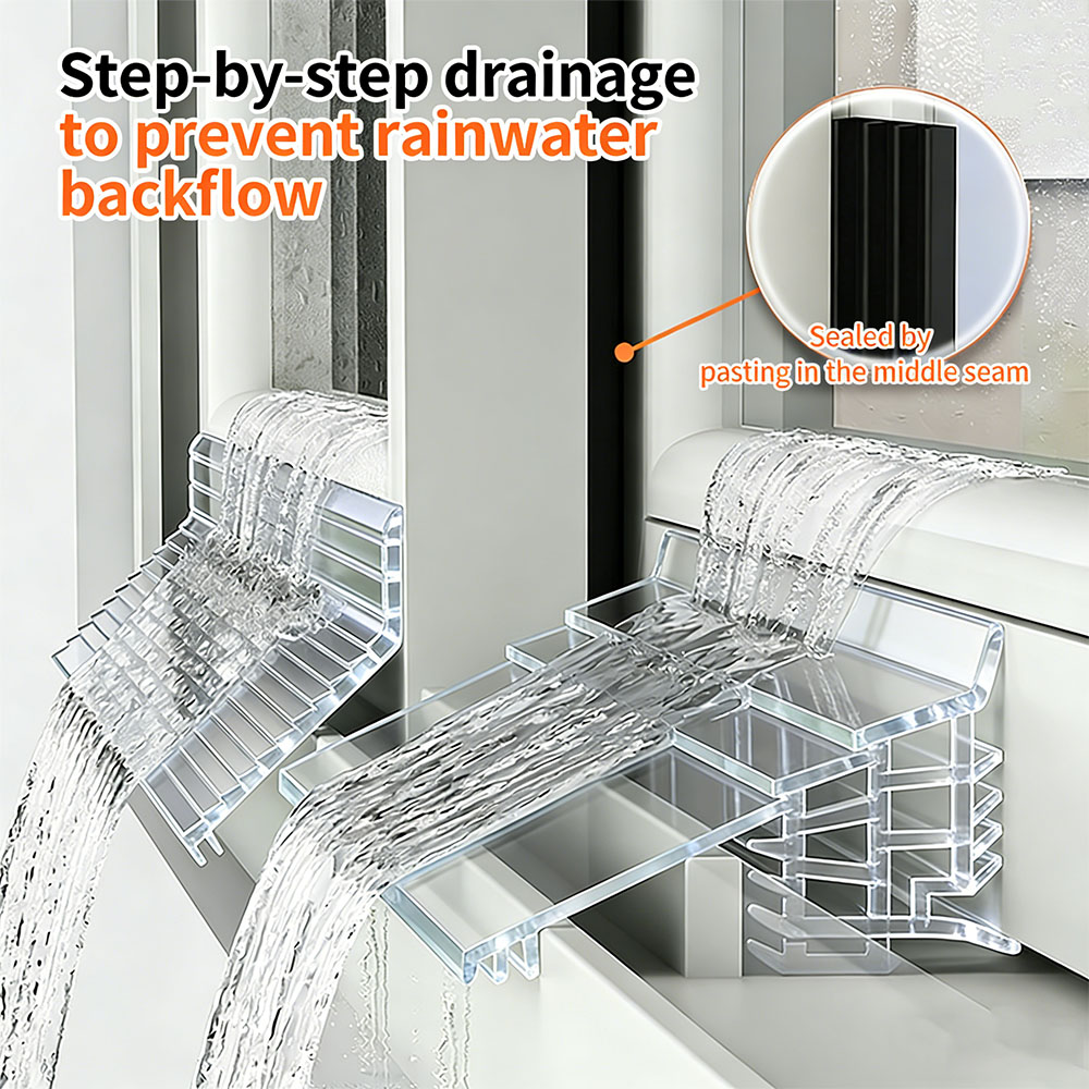 Window Lock Bar - 1.5m/1m Strip Segel Tahan Air Transparan