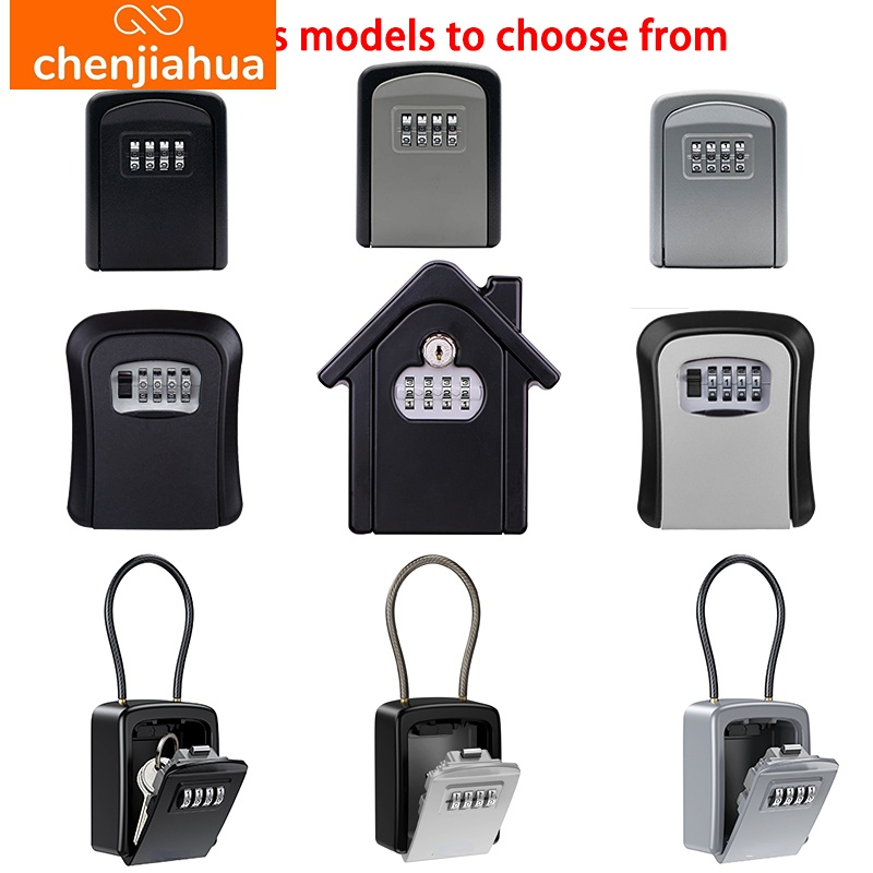 Lockbox Key Secure - Dinding Kunci Penyimpanan Kotak Rahasia Organizer