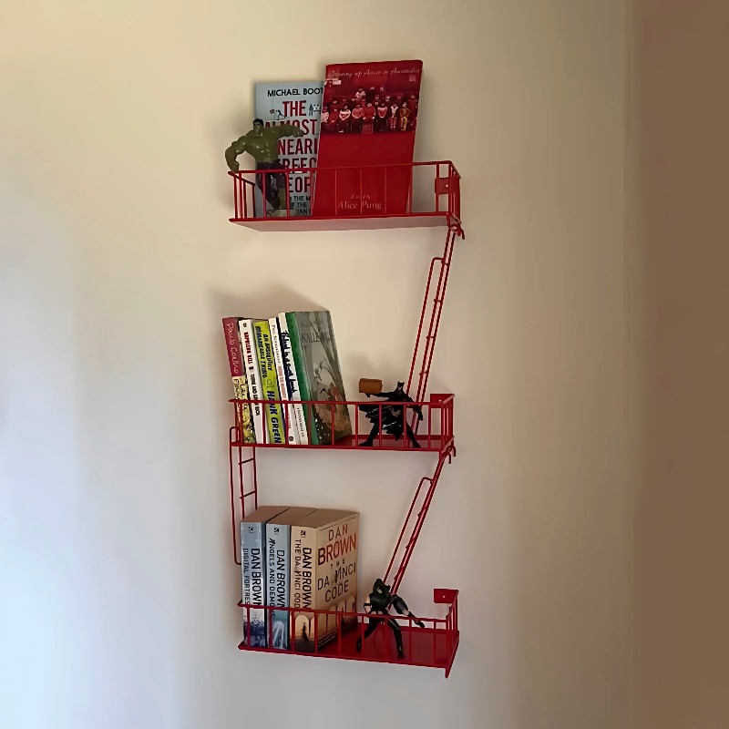Fire Escape Ladder - Rak Dinding Tangga Darurat, Rak Logam
