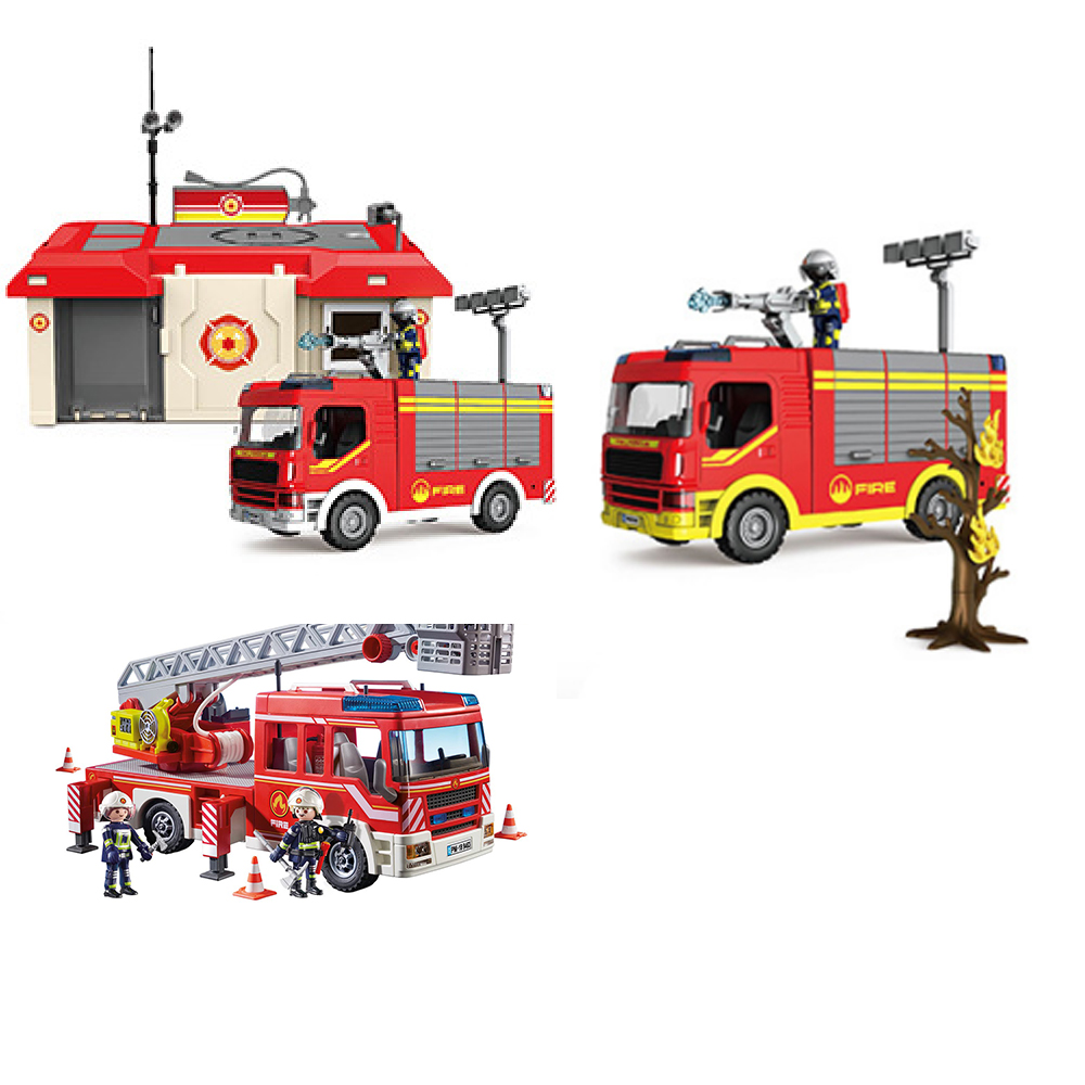 Fire Escape Ladder - Stasiun Pemadam Kebakaran dengan Simulasi Tangga