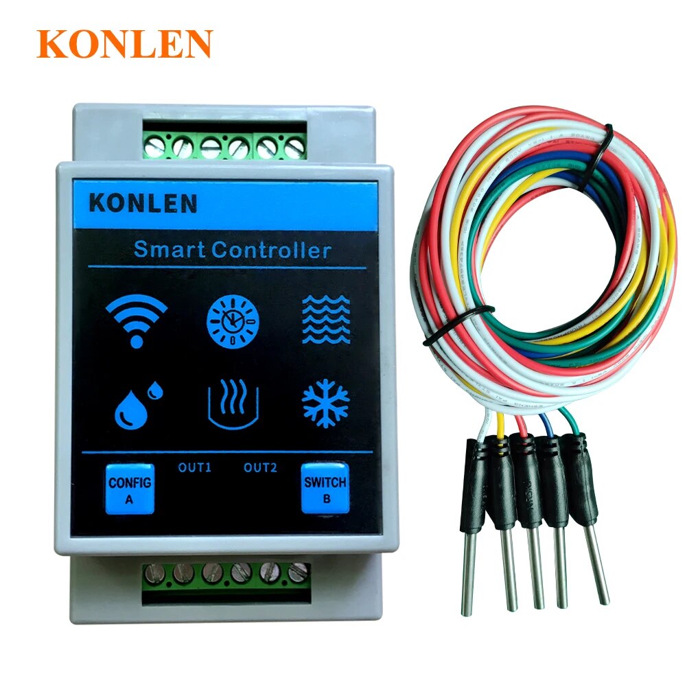 Water Alarm Sensor - KONLEN Tuya Sensor ketinggian air, kontroler