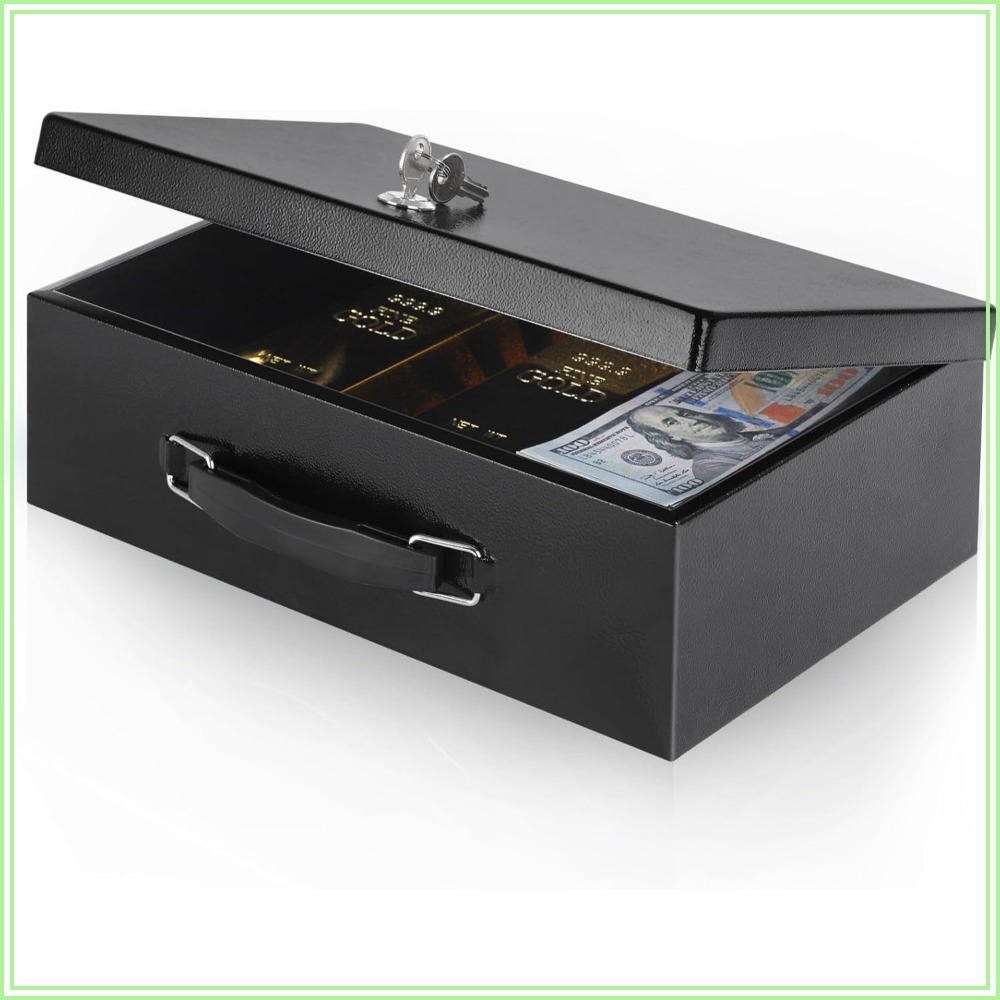 Fire Safe Document - Kotak Brankas Tahan Api dengan Kunci