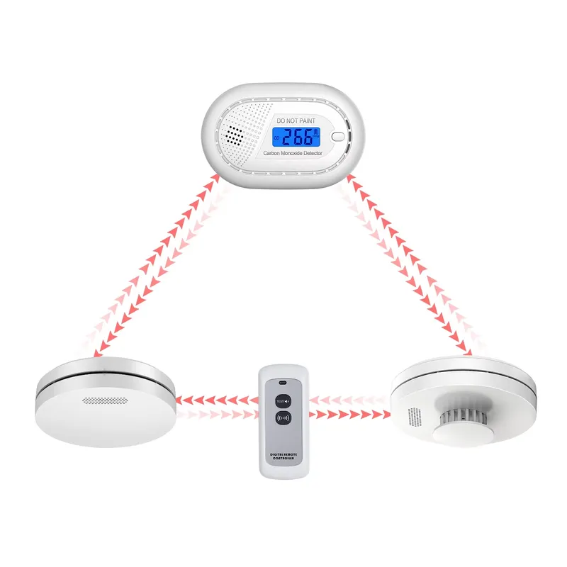 Smoke Detector Interconnected - Alarm Asap dan Detektor Karbon Monoksida