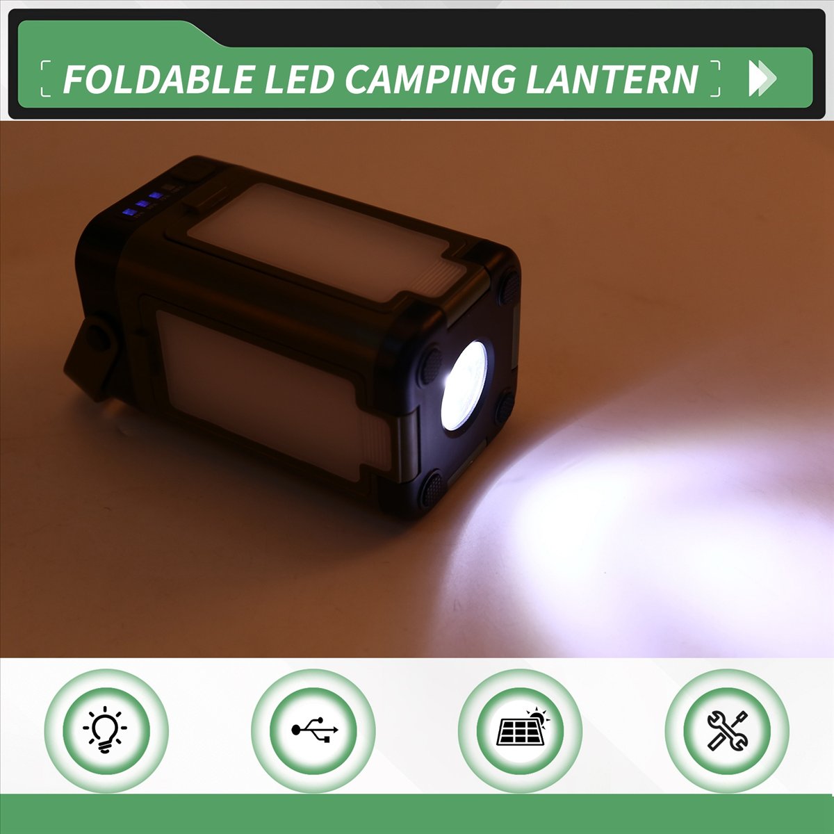 Power Outage Light - X08A Lampu Tenda Portabel Multifungsi Pengisian