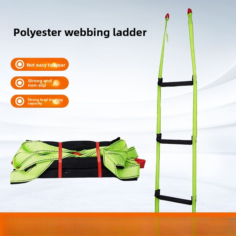 Fire Escape Ladder - Tangga Tali Lunak Anti Api 10M