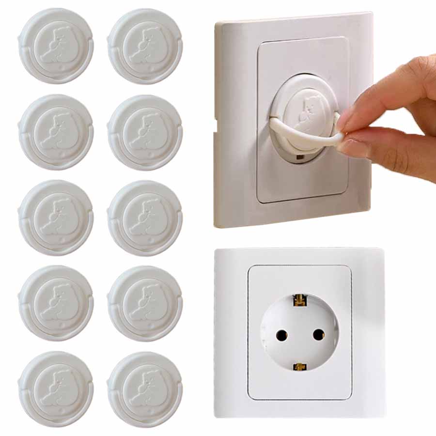 Outlet Cover Baby - 5/10 Buah Penutup Pelindung Soket Pengaman
