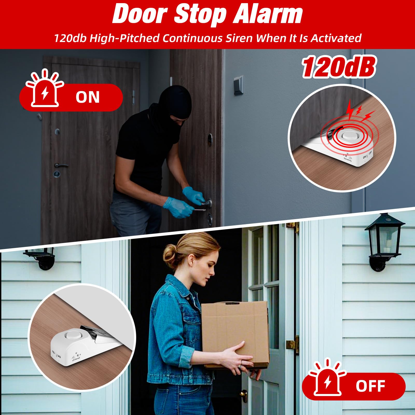 Alarm Penghenti Pintu Portabel - Door Stop Alarm ulasan dan harga