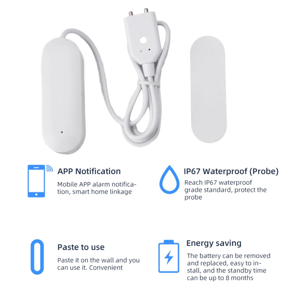 Sensor Kebocoran Air Monitor A - Water Alarm Sensor ulasan dan harga