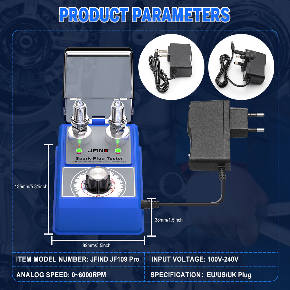 Penguji Busi Sepeda Motor JFIN - Co Detector Plug ulasan dan harga