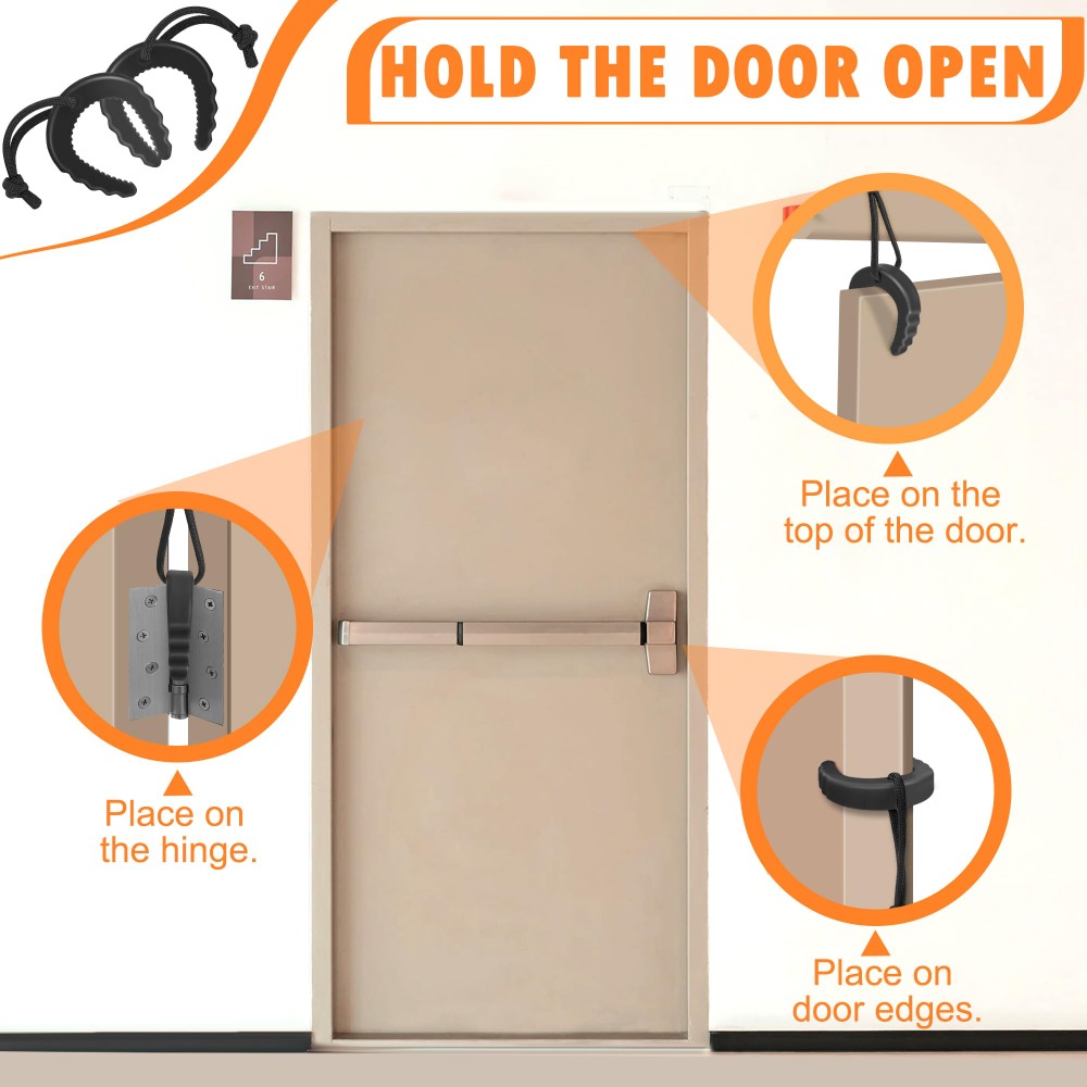 Penahan Pintu Karet Mudah Digu - Door Stop Alarm ulasan dan harga