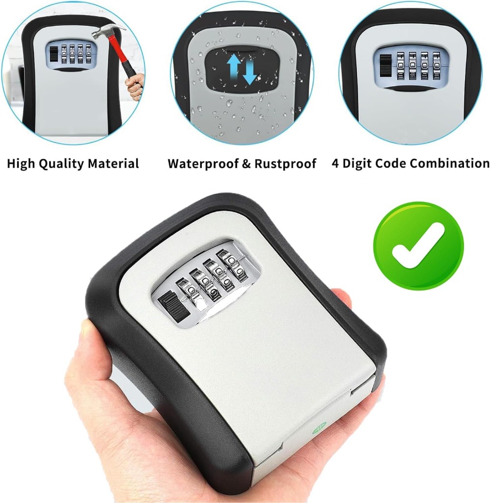 Kotak Kunci Keamanan Kotak Kun - Lockbox Key Secure ulasan dan harga
