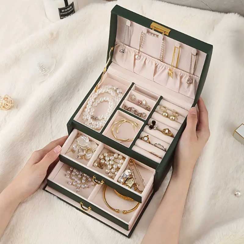 Kotak perhiasan genggam tiga l - Lockbox Key Secure ulasan dan harga