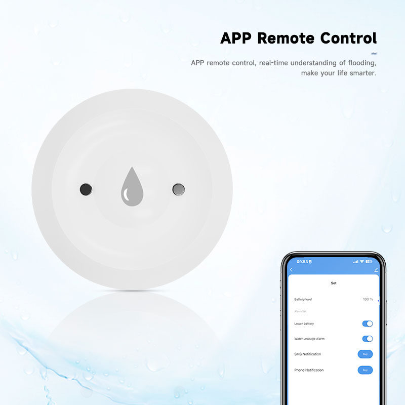 Tuya Immersion Sensor celup Ai - Water Alarm Sensor ulasan dan harga