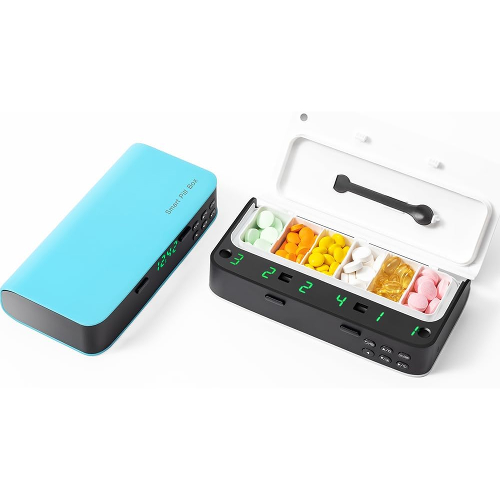 Dispenser pil dengan Alarm har - Medicine Cabinet Lock ulasan dan harga