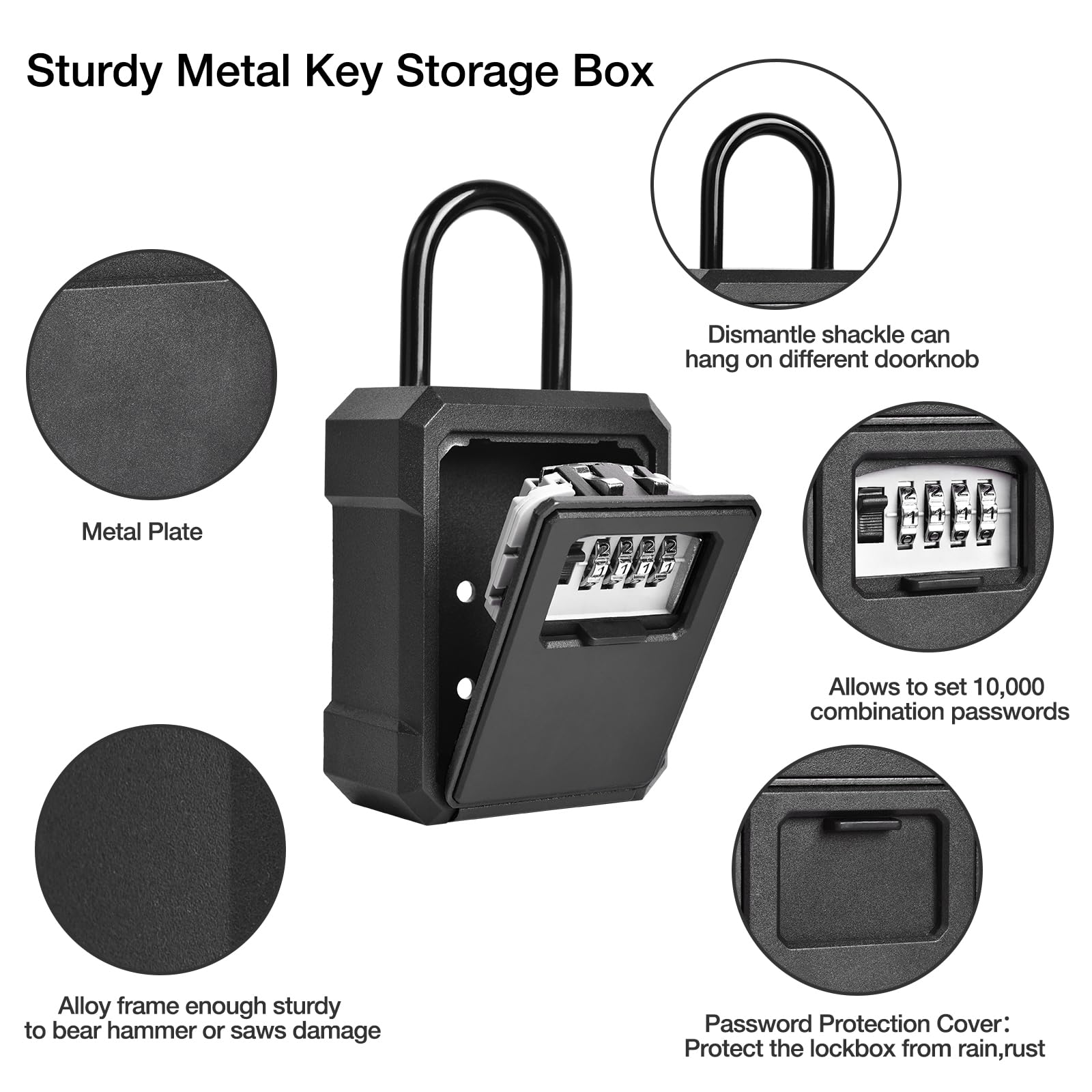 Kotak Kunci Keamanan Campuran  - Lockbox Key Secure ulasan dan harga