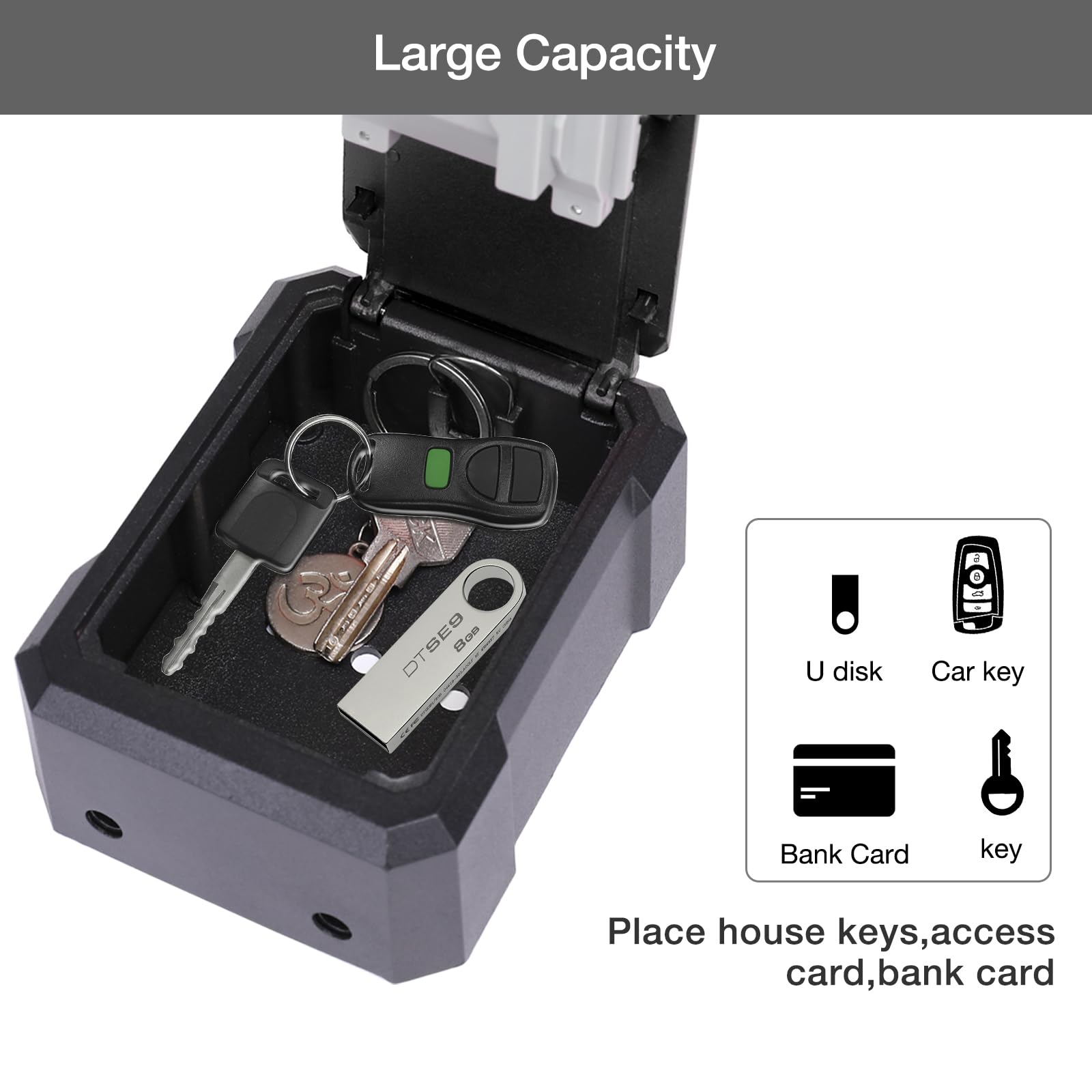 Kotak Kunci Keamanan Campuran  - Lockbox Key Secure ulasan dan harga