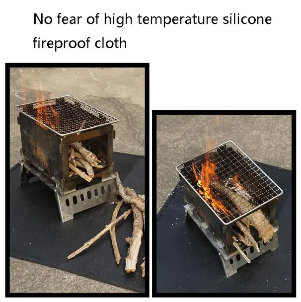 Berkemah luar ruangan silikon  - Fire Blanket Kitchen ulasan dan harga