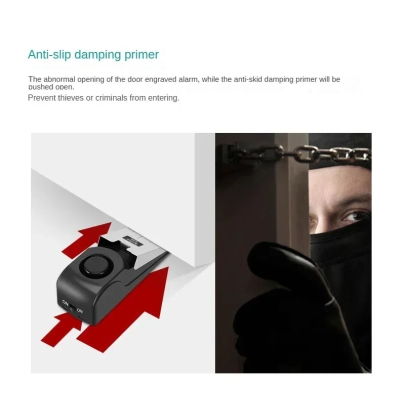 Alarm Keamanan Pintu Portabel, - Door Stop Alarm ulasan dan harga