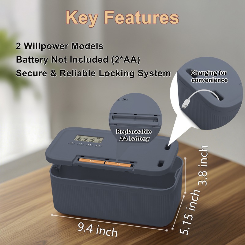 Kotak Kunci dengan Timer, Loke - Medicine Cabinet Lock ulasan dan harga