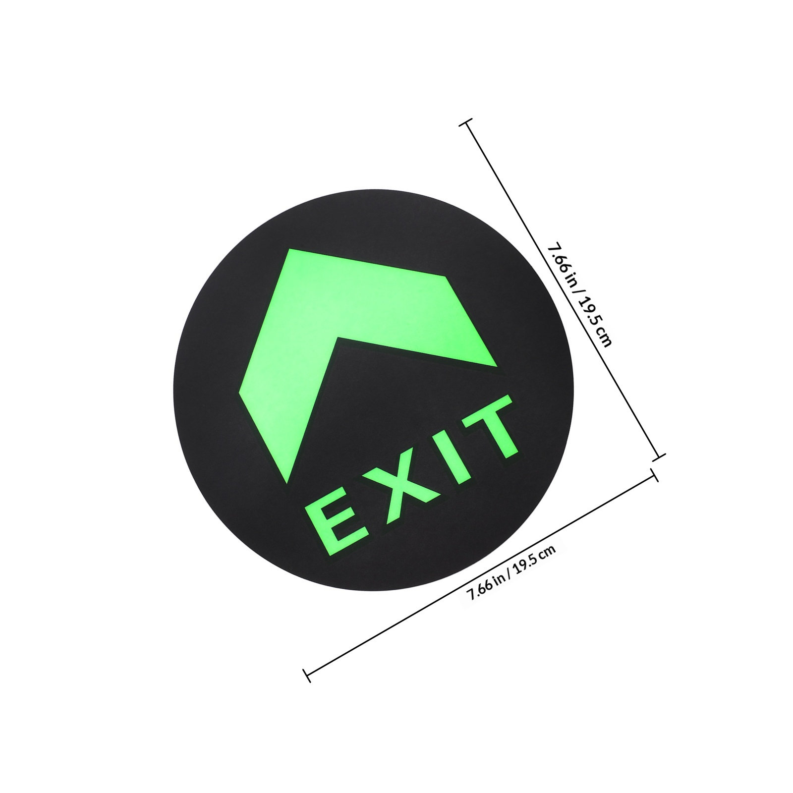 5 Buah Stiker Lantai Tanda Kel - Emergency Exit Sign ulasan dan harga