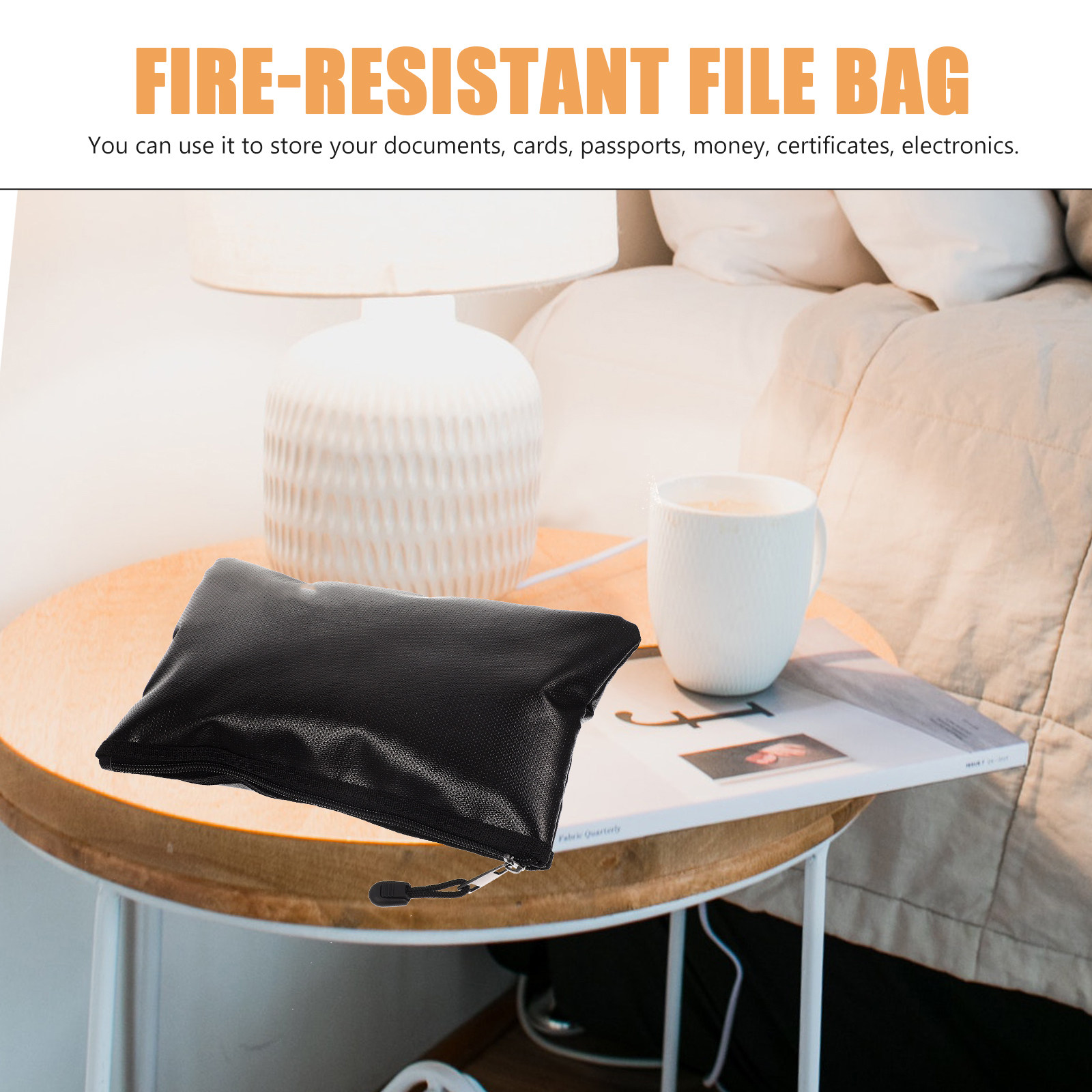 Tas Dokumen Tahan Api, Penyele - Fire Safe Document ulasan dan harga
