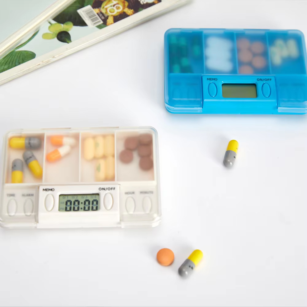 Kotak Pil Pengingat Cerdas 4 G - Medicine Cabinet Lock ulasan dan harga