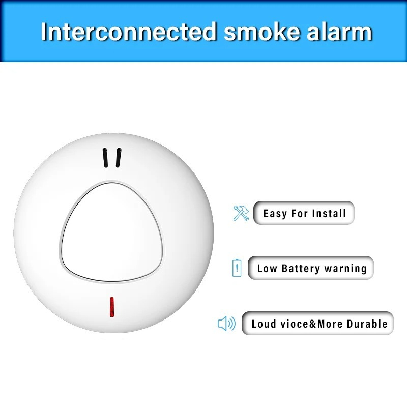 Sistem alarm keamanan rumah pi - Smoke Detector Interconnected ulasan dan harga