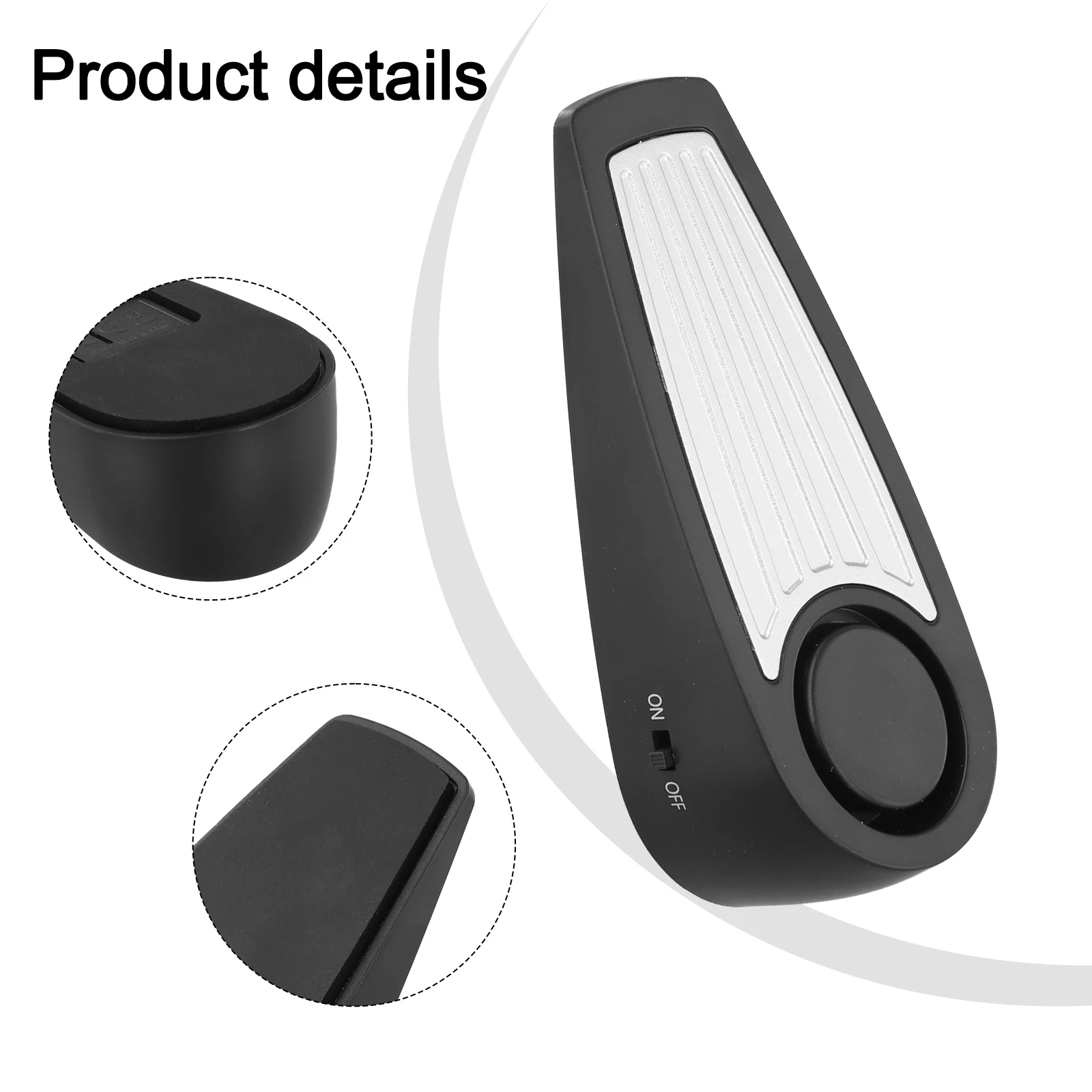 Alarm White Portable Doorstop  - Door Stop Alarm ulasan dan harga