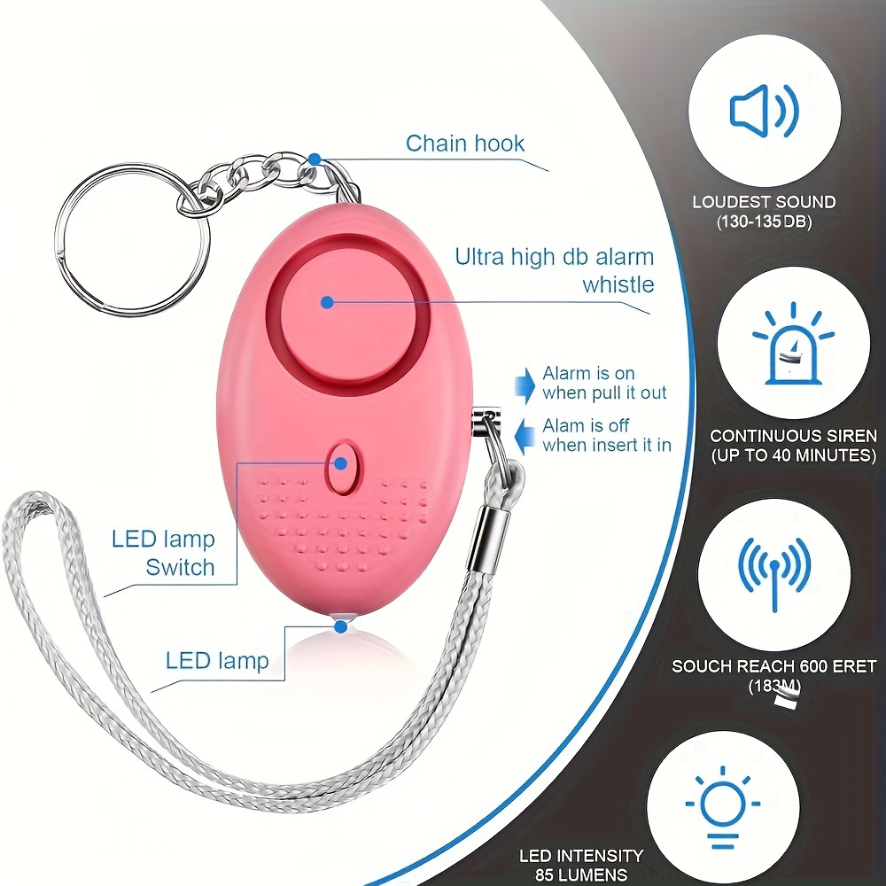 Alarm keselamatan pribadi 130D - Personal Alarm Keychain ulasan dan harga