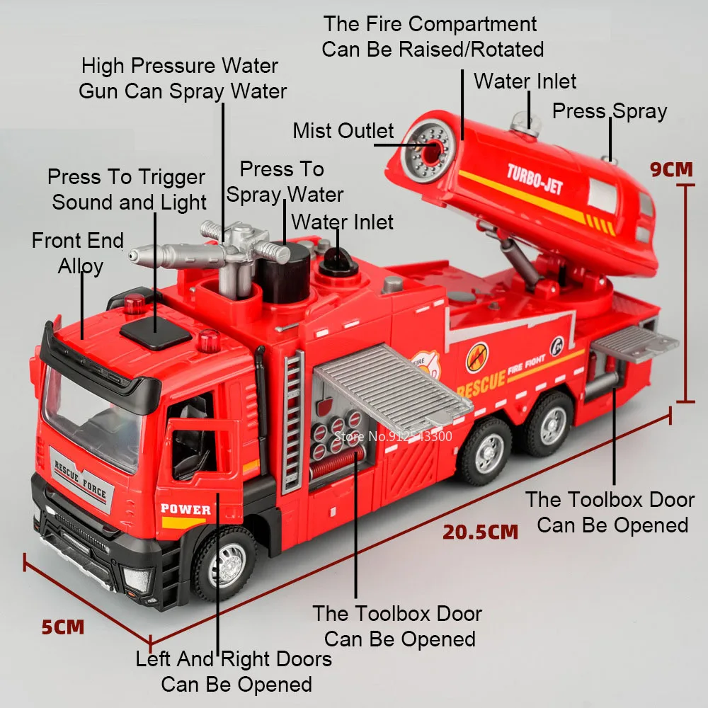 Skala 1:32 Semprotan Air Model - Fire Escape Ladder ulasan dan harga