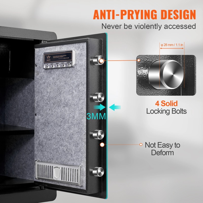 SucceBuy Electric Safe 2.2/1.8 - Fire Safe Document ulasan dan harga