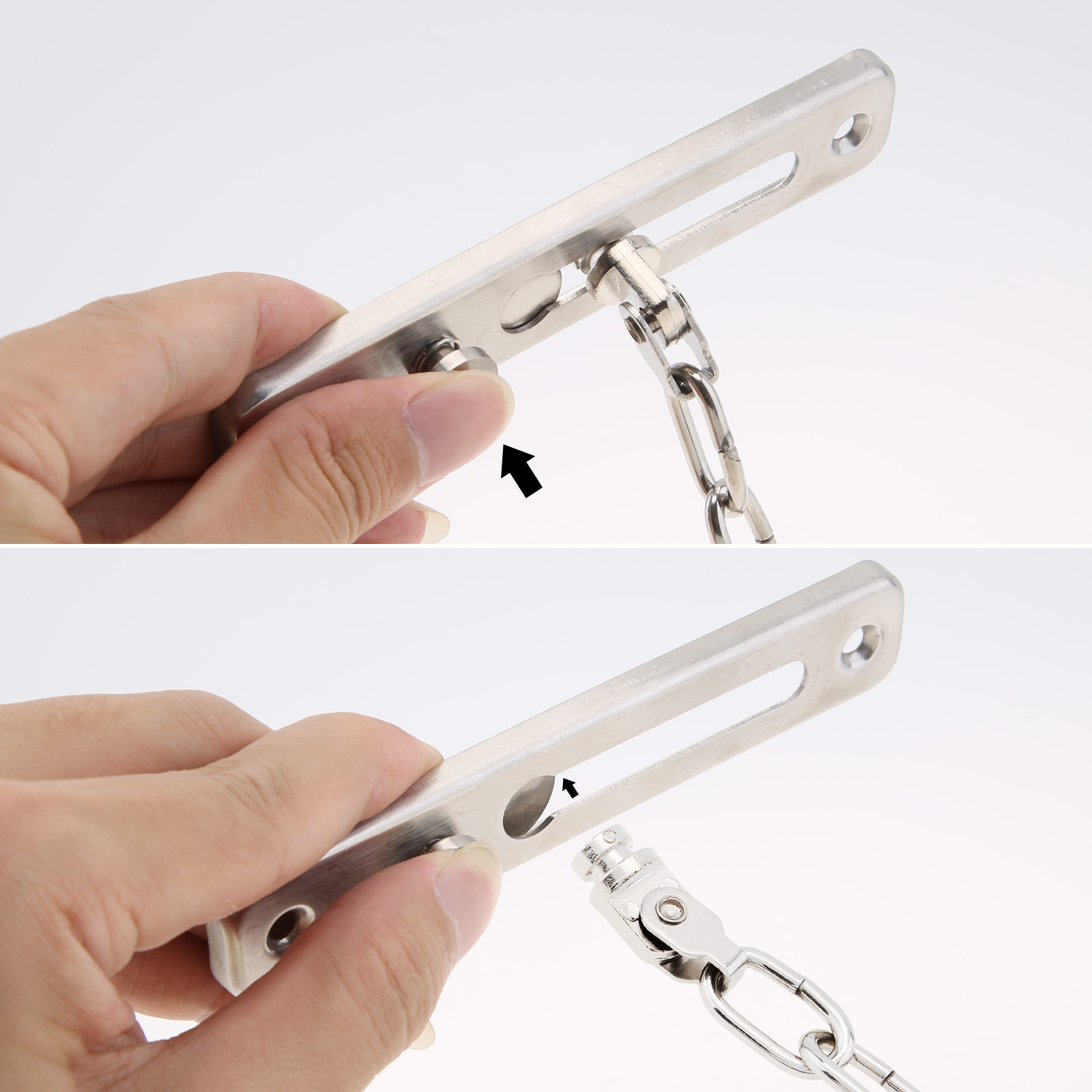 Kunci Rantai Geser Pintu Penga - Security Chain Door ulasan dan harga
