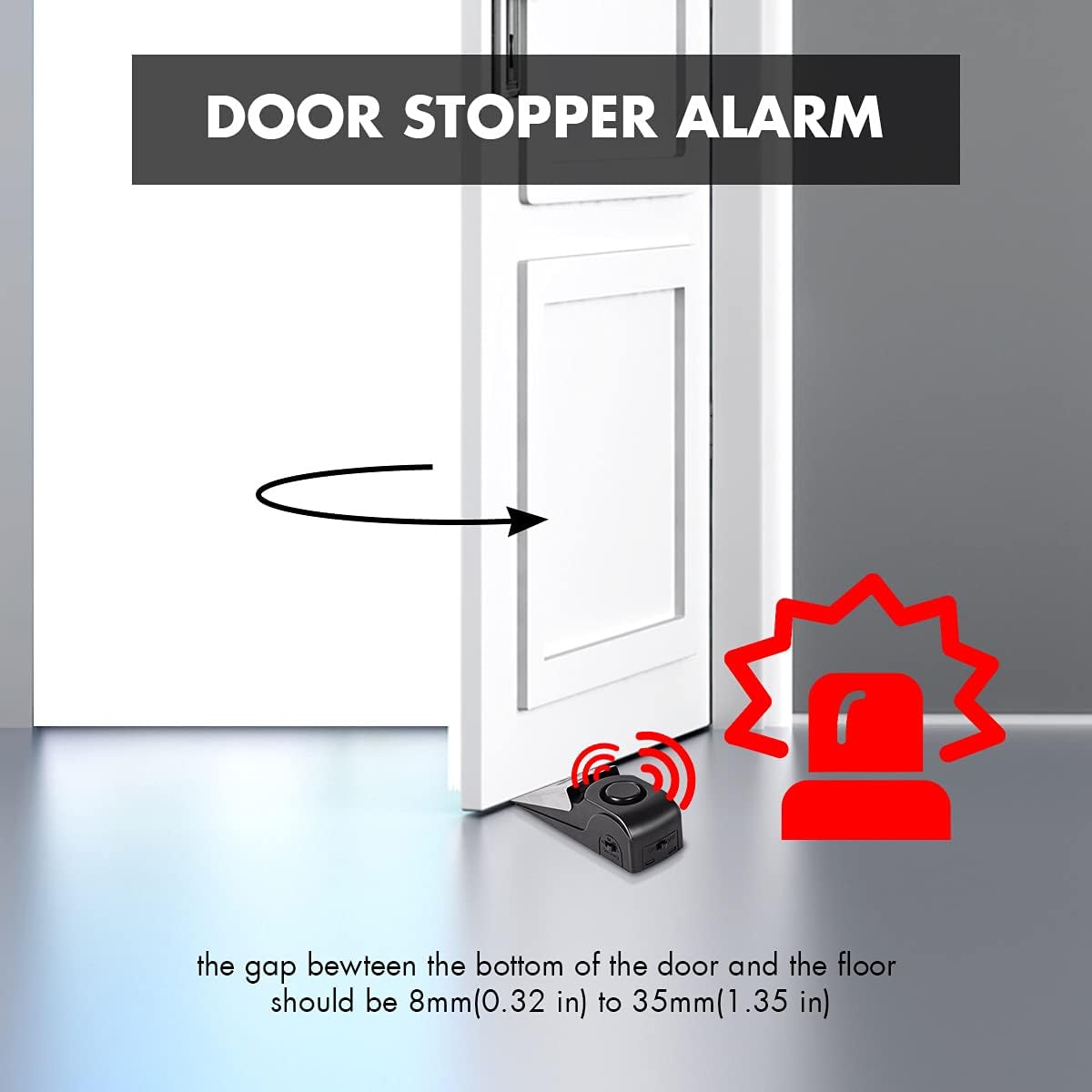 Alarm Penghenti Pintu, Penghen - Door Stop Alarm ulasan dan harga