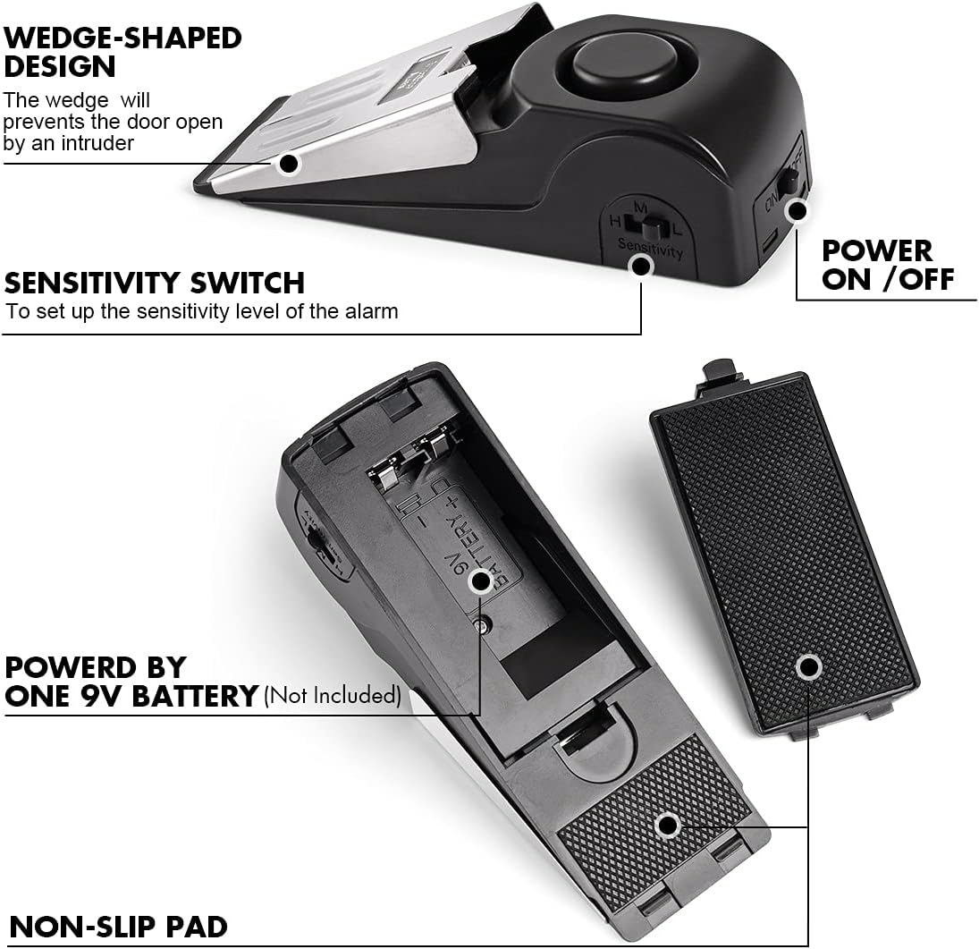 Alarm Penghenti Pintu, Penghen - Door Stop Alarm ulasan dan harga