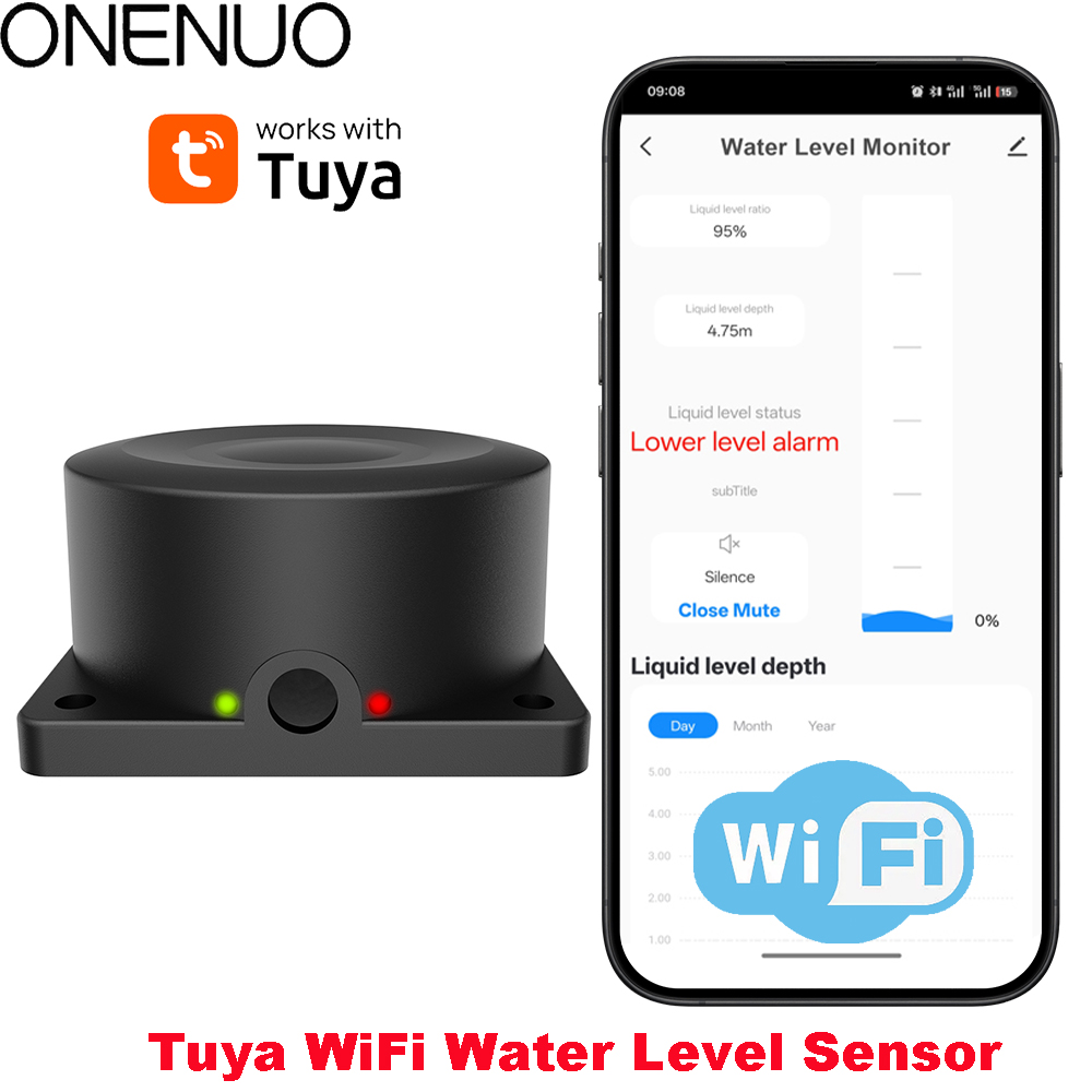 ONENUO Sensor Tingkat Cair Det - Water Alarm Sensor ulasan dan harga