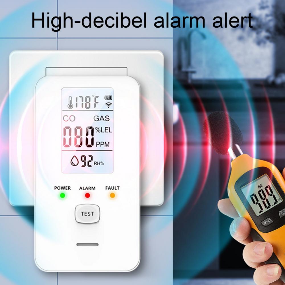 Detektor Gas Alam & Karbon Mon - Co Detector Plug ulasan dan harga