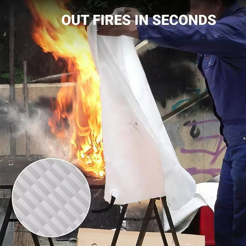 Selimut Darurat Tahan Api 1/1. - Fire Blanket Kitchen ulasan dan harga