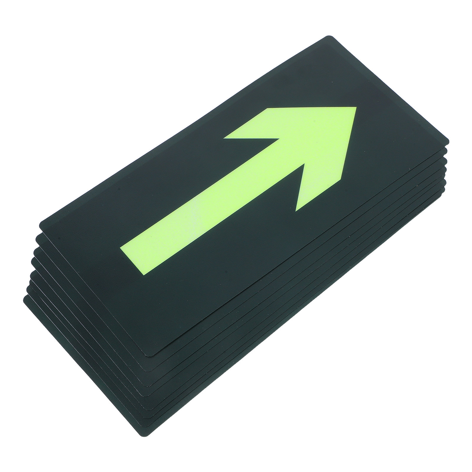 8Pcs Stiker Penunjuk Arah Kelu - Emergency Exit Sign ulasan dan harga