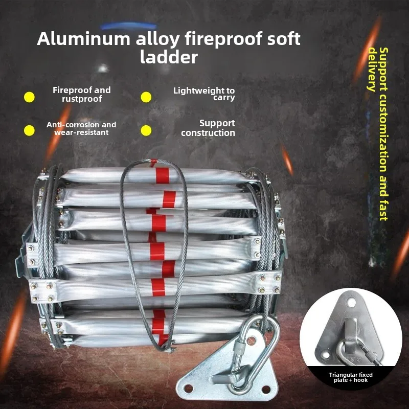 Tangga Tali Lunak 3M yang Taha - Fire Escape Ladder ulasan dan harga