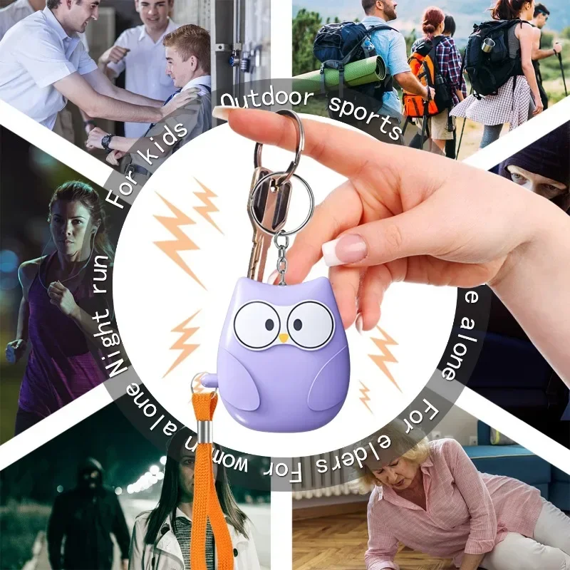Alarm Pertahanan Diri Pribadi, - Personal Alarm Keychain ulasan dan harga