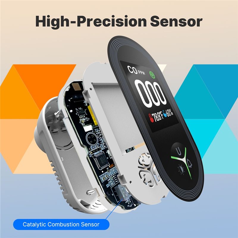 A93PHOT! Sensor Suhu Kelembaba - Co Detector Plug ulasan dan harga