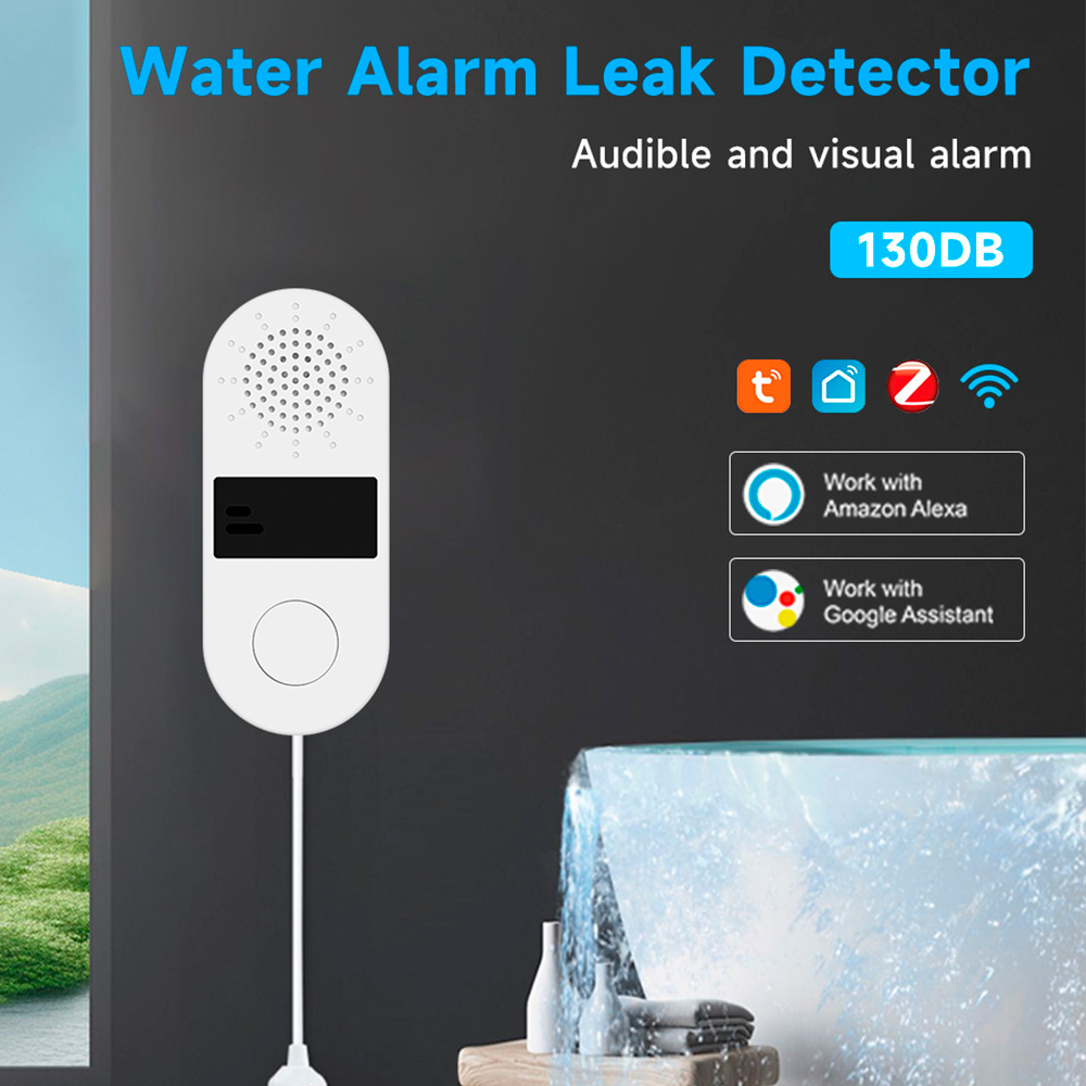 Tuya detektor kebocoran air Wi - Water Alarm Sensor ulasan dan harga
