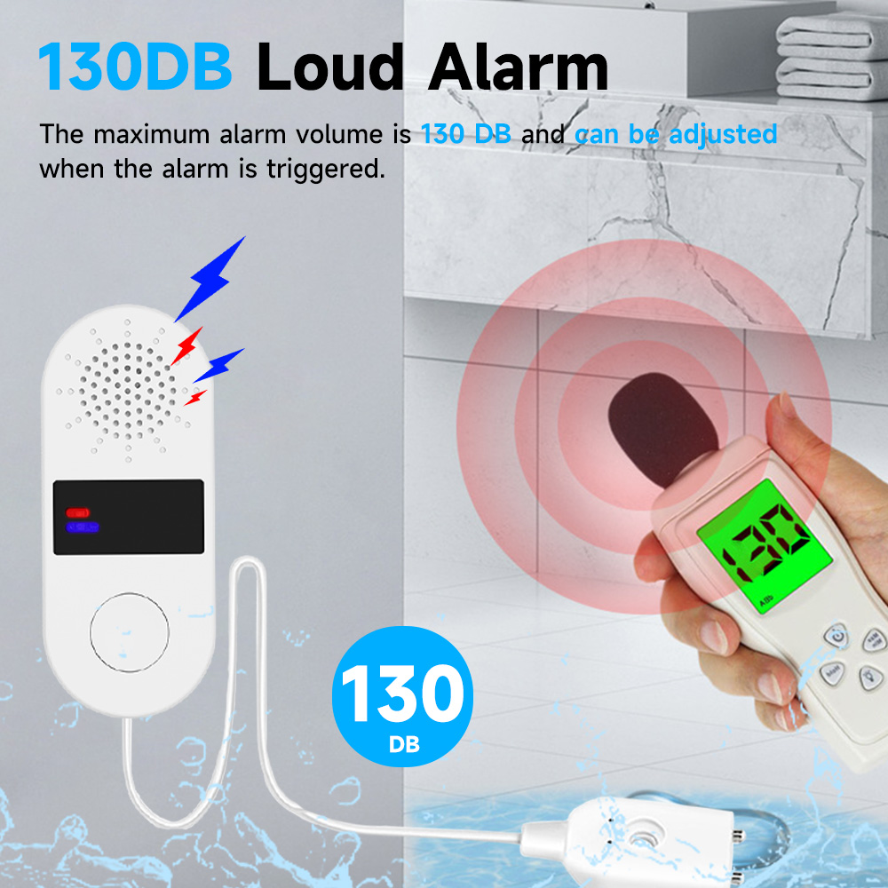 Tuya detektor kebocoran air Wi - Water Alarm Sensor ulasan dan harga