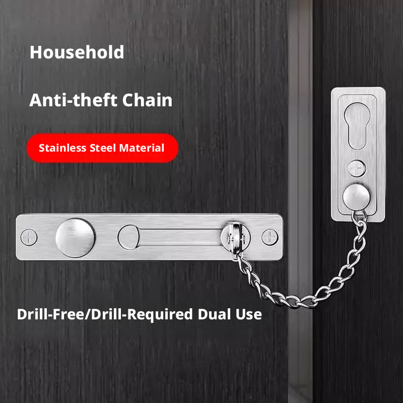 Kunci Rantai Pintu Anti Maling - Security Chain Door ulasan dan harga